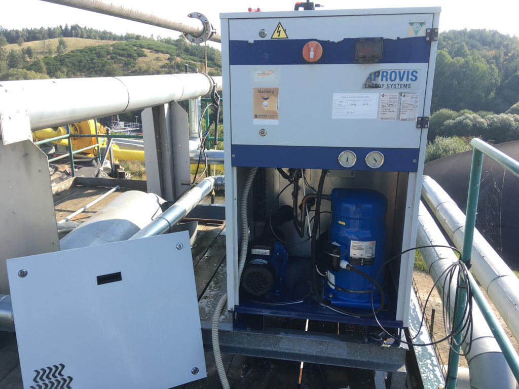 inspekce a revize úpravy, chlazení bioplynu Aprovis